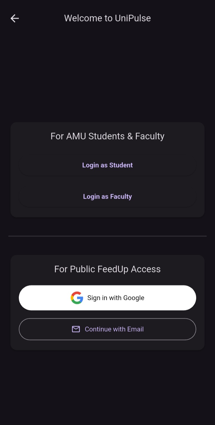 Login Page Screenshot